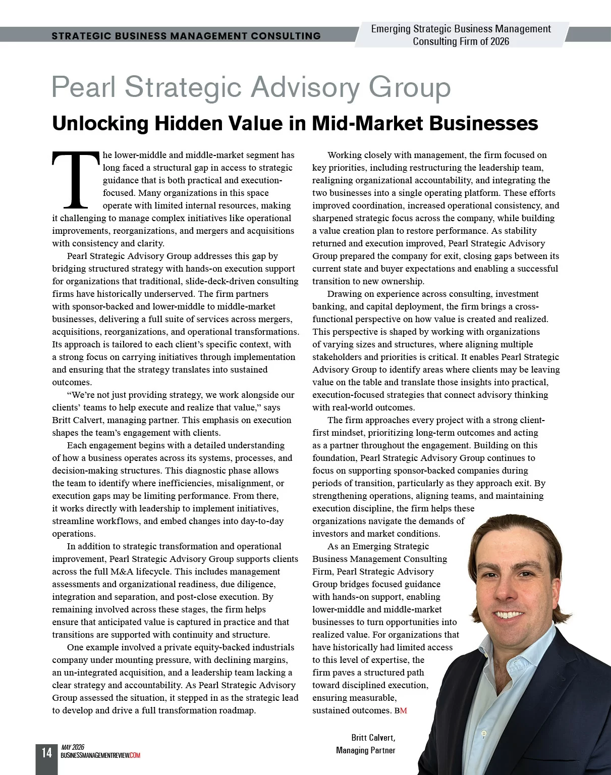 Business Consulting | Business Management Review