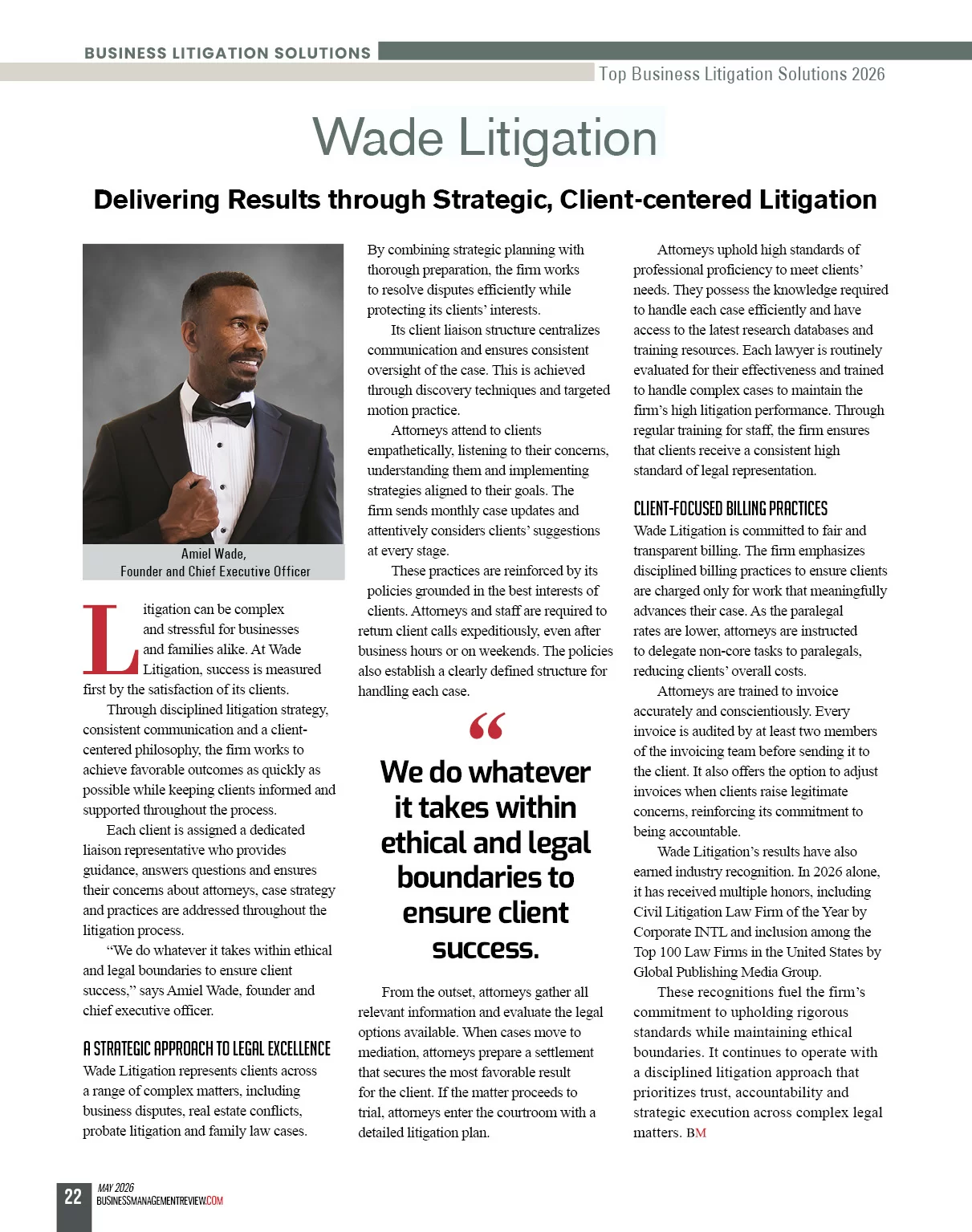  Business Law Firm | Business Management Review